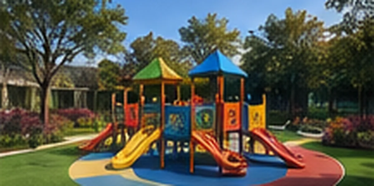 Artist's impression of the Lodha Hoskote kids play area